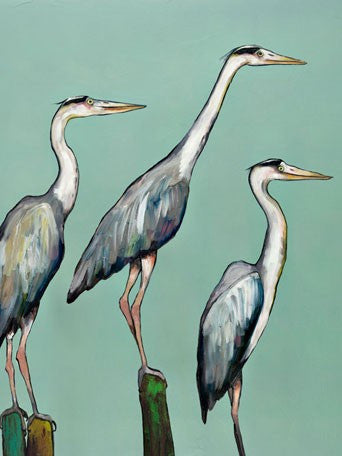 Three Herons Canvas Online now