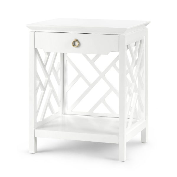 Lattice Side Table For Discount