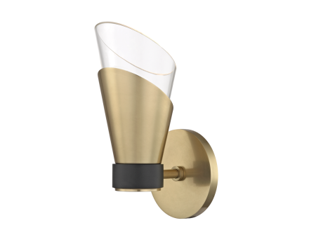 Angie 1-Light Wall Sconce Cheap