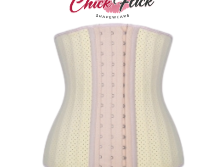 Extra Strong Compression Hypoallergenic Waist Trainer in Cream Online