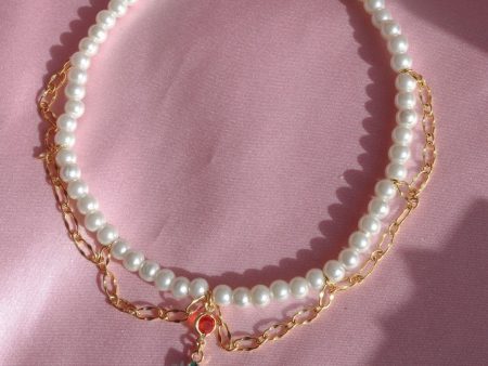 Howl Pearl Choker For Discount