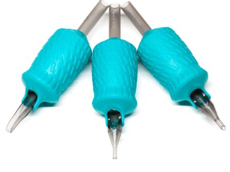 TatSoul Wrath  NEXUS  Disposable Tubes, Teal Color - 1  grip, 20 box For Cheap