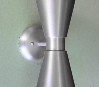 Exterior Dual Cone Sconce For Discount