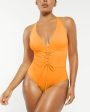 Smart Sculpt Plunge Corset Shaping Swimsuit For Discount