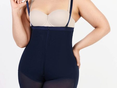 AirSlim® Firm Tummy Compression Bodysuit Shaper With Butt Lifter Online Sale