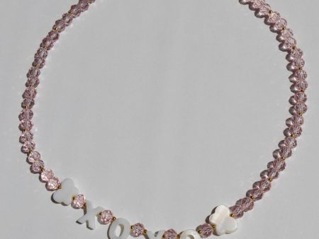 XOXO Mother of Pearl Design Necklace Online Sale