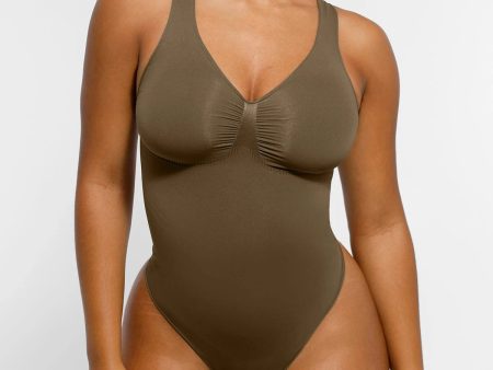 2.0 V-Neck Thong Bodysuit Sale