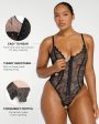 Lace Glamour Flawless Fit Thong Bodysuit Cheap