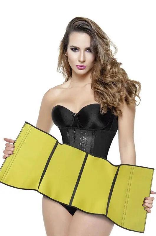 Neo Latex Sauna Long Torso Waist Cincher #2039 For Sale