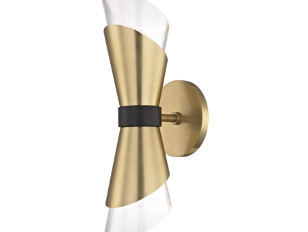 Angie 2-Light Wall Sconce Online now