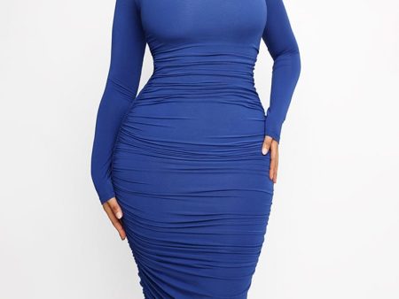 Smooth Ruched Shaping Dress Sale