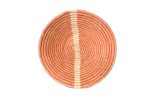 Peach Striped Bowl Cheap