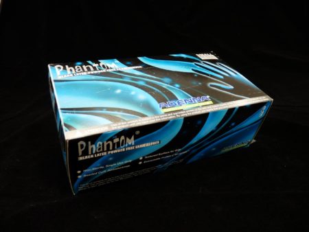 ***PRICE DROP***  Adenna  Phantom” LATEX Gloves, Powder Free, Textured 6mil, 100 box or 10 boxes CASE. Online