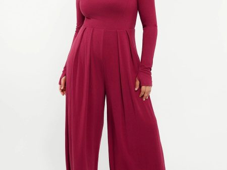 Square Neckline Built-In Shaping Jumpsuit Sale