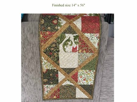 Nine Patch Crossings Table Runner pattern Sale