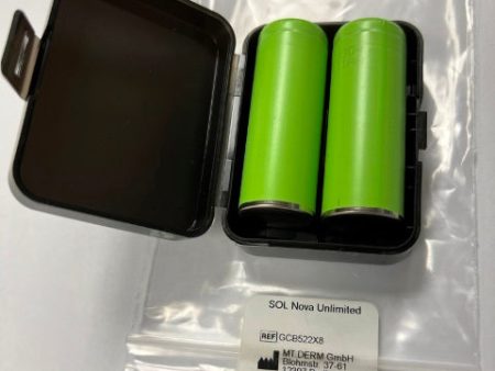 Cheyenne Replacement Battery SOL Nova Unlimited  Panasonic NCR18500A 2040mAh 18500 Li-Ion Battery (2-Pack). Not a Cheyenne manufactured product. For Sale