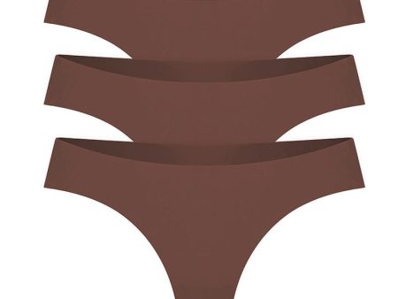 3-Pack Seamless Stretch Thong Sale