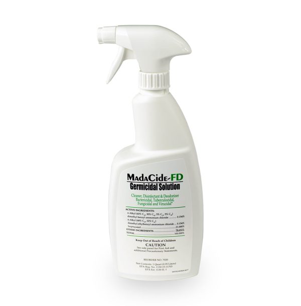 Madacide FD (Fast Dry). CHOOSE 1Gallon, 32oz Spray Bottle or WIPES ***CAN ONLY SHIP VIA UPS*** Sale