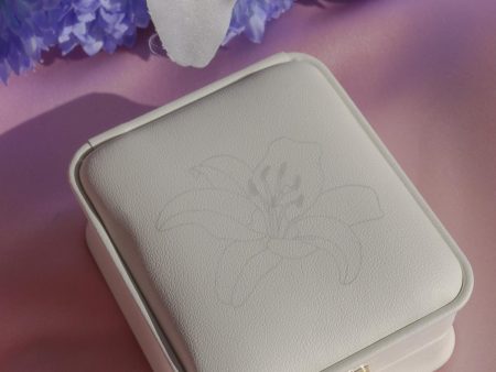 12 Princess Birth Month Flower Printed Jewelry Box Cheap