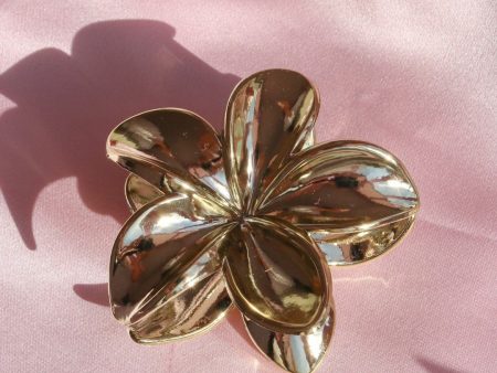 Gold Lotus Hair Clip Discount