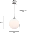 Moretti LED Globe Pendant Online Hot Sale