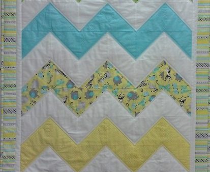 Chevron Cot Quilt Pattern on Sale