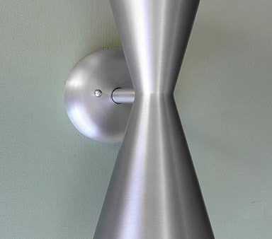 Exterior Pinhole Cone Sconce Fashion