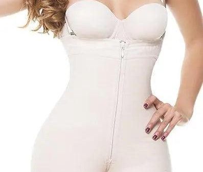 Short Strapless Faja With  Removable Straps #5040 Online Hot Sale