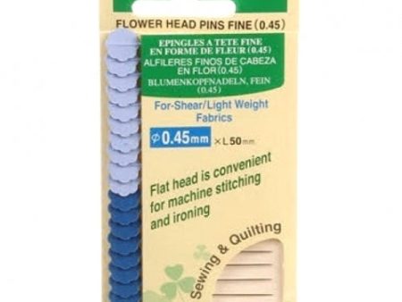 Clover Flower Head Pins (Fine) Supply