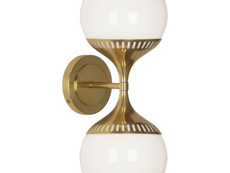 Rio Double Globe Sconce Cheap