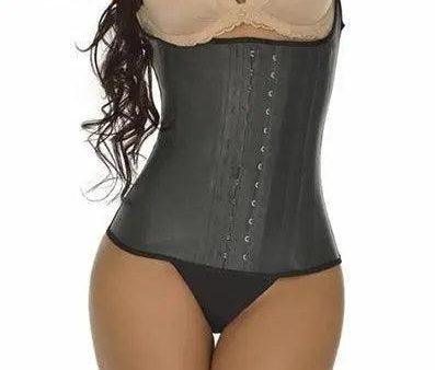 Waist Slimming Semi Vest Black 2 Rows #2028 Online now