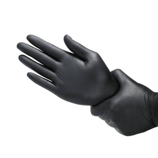 ***PRICE DROP*** Safari™ (Black) LATEX Powder Free Textured Gloves 100 box or 10 boxes CASE. (SLIGHTLY THICKER THAN 6 mil PHANTOM) Discount