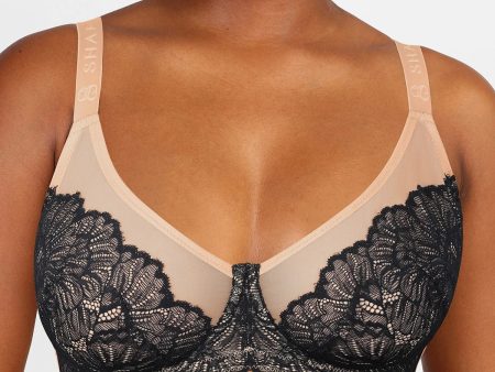 Supportive Unlined Lace Underwired Bra Online