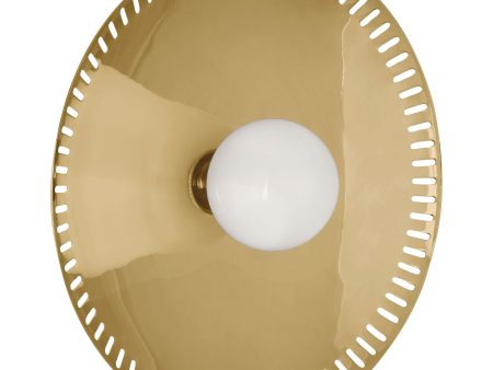 Rio Saucer Wall Sconce Online Sale