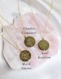 12 Princesses Birth Flower Necklaces, 925 Sterling Silver For Cheap