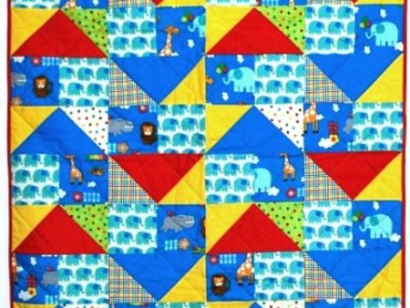 Zig n Zag Cot Quilt Pattern For Cheap