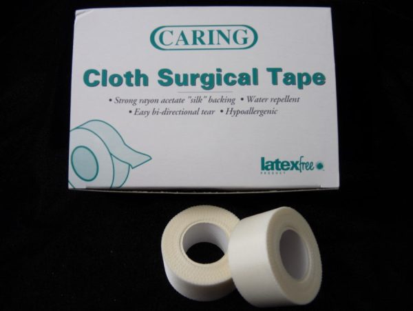 Caring by Medline Cloth Surgical Tape 1  x 10 yds 12 box or 1 2  x 10 yds 24 box Online Sale