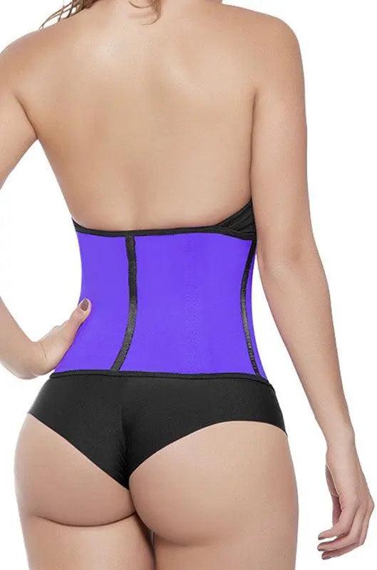 Elite Gym Work Out Waist Trainer Purple on Sale