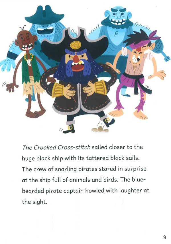 Pirate Parrot And The Knit-Wits (White Early Reader) Fashion