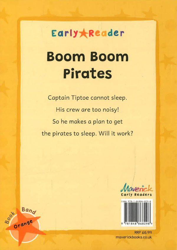 Boom Boom Pirates: (Orange Early Reader) Cheap